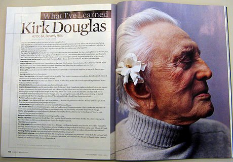 Así contestó a sus 84 años Kirk Douglas el cuestionario “lo que sé”, de la revista Esquire. El reconocido actor falleció en 2020 a los 103 años, siendo el penúltimo intérprete más longevo del cine clásico de Hollywood.