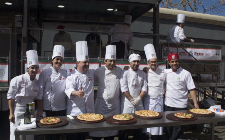 50 maestros pizzeros de nuestra elaborarán productos al estilo italiano para el público. Entrada libre y gratuita.