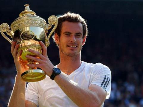 Campeón solidario:  Murray dona millonario premio de Wimbledon a lucha contra el cáncer