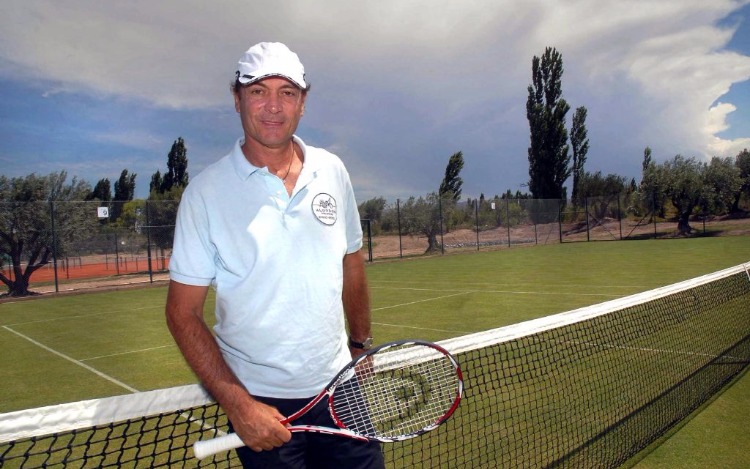 José Luis "Batata" Clerc dará una Clínica Solidaria de Tenis a los chicos de entre 4 y 12 años