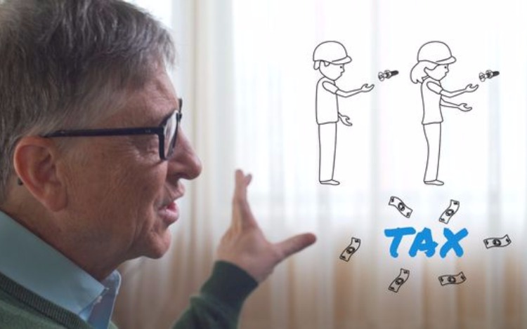 Bill Gates: «El robot que te quite tu trabajo debería pagar impuestos»