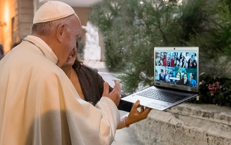 El jueves 21 de marzo, el Papa Francisco dió el primer click al proyecto internacional “Programando por la paz”, en el marco de la inauguración del “Hub Tecnológico Scholas”.
