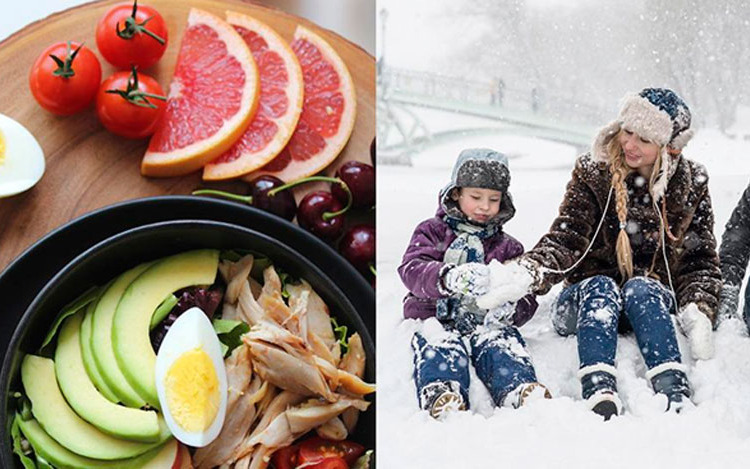 Cambiar nuestra dieta para mantener la salud durante el invierno