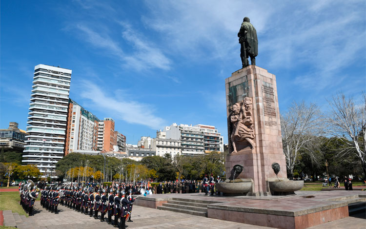 Celebración 194° Aniversario de la Declaración de la Independencia de la República Oriental del Uruguay en Argentina