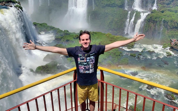 Periodista brasileño no vidente cuenta la emoción de “ver” las Cataratas del Iguazú