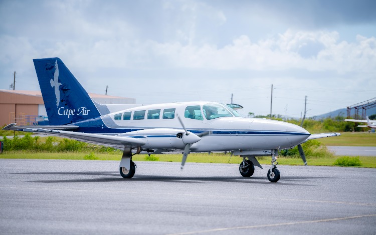 Cape Air inició sus vuelos entre Anguilla y St. Thomas, en el Caribe.
