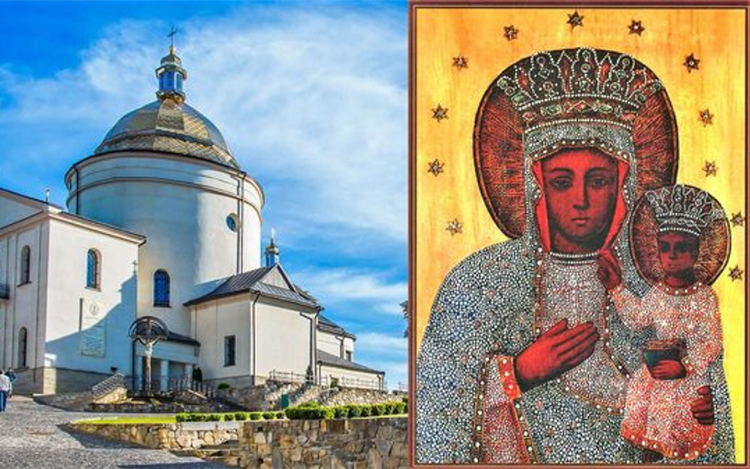El Icono milagroso de la Virgen de Hóshiv en Ucrania