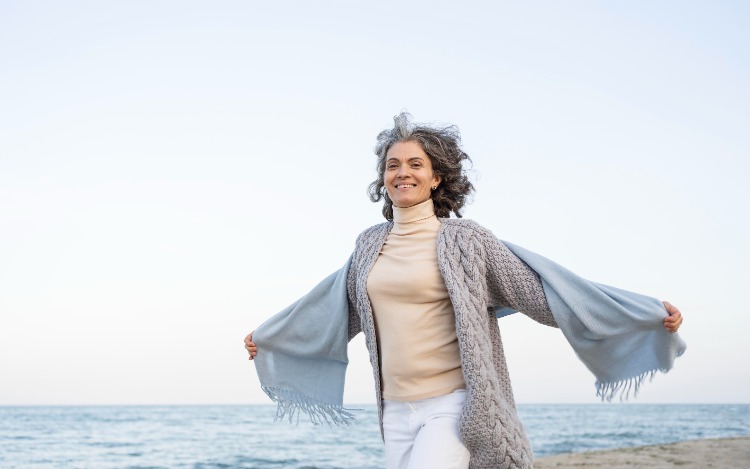 La menopausia es una transición en la vida de una mujer y cada persona la vive de manera diferente.