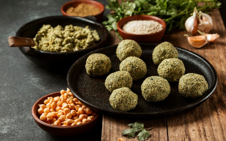 Rico y saludable: buñuelos de espinaca