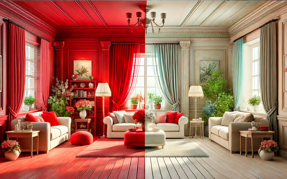 Feng Shui: por qué el exceso de color rojo en casa puede alterar tu energía y provocar conflictos