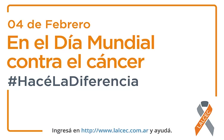 También te puede interesar esta nota... Día Mundial Contra el Cáncer